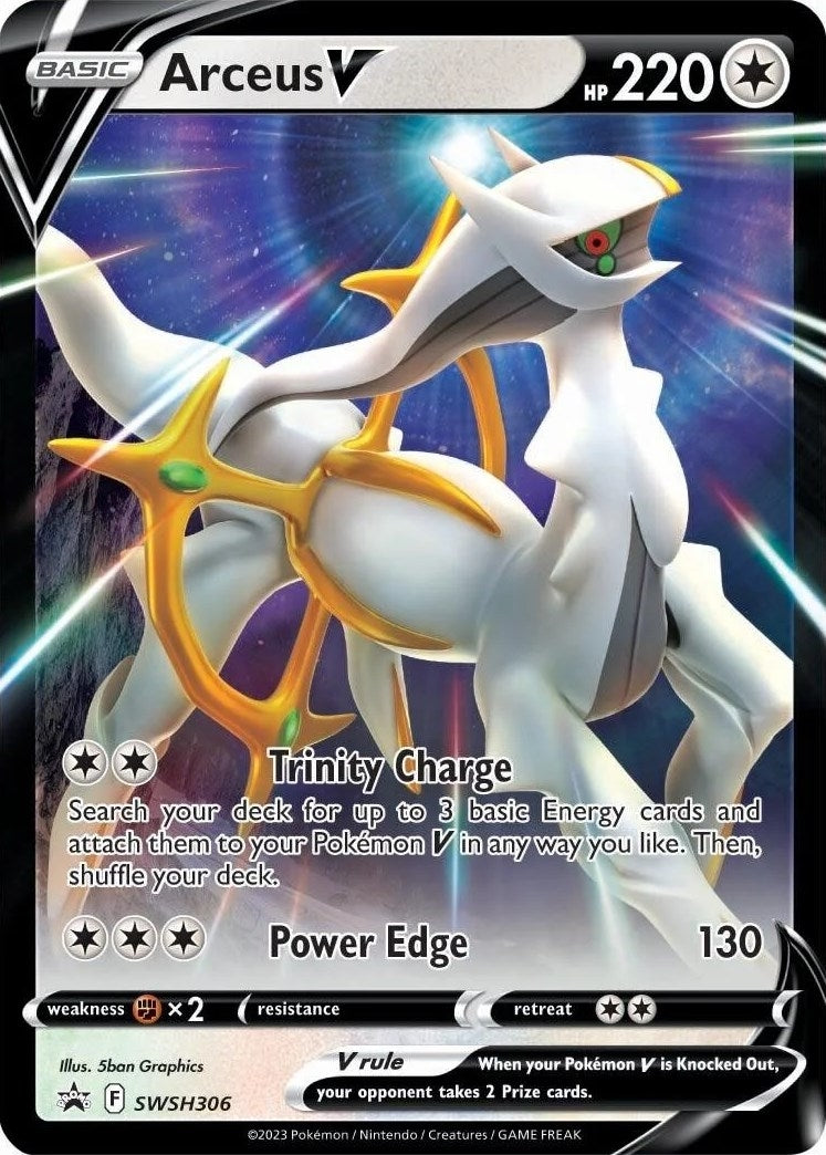 Image for Arceus V - SWSH306 (SWSH306) (SWSH: Sword & Shield Promo Cards) (SWSD) - Pokemon