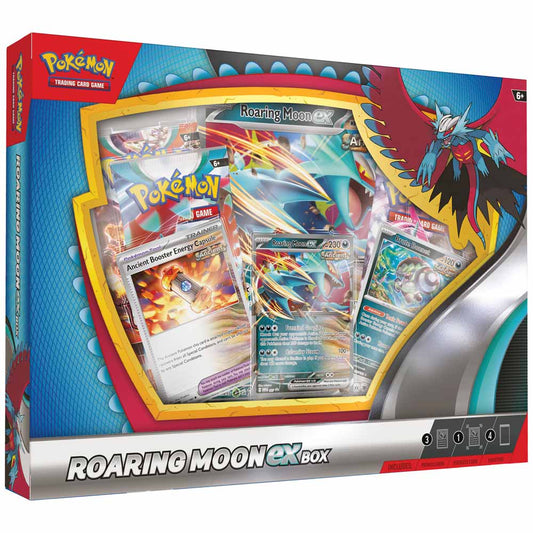 Pokemon - TCG - Roaring Moon/Iron Valiant ex Collection Box (Assorted)