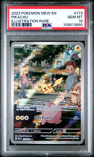 PSA 10 2023 EN-151 #173 PIKACHU IR