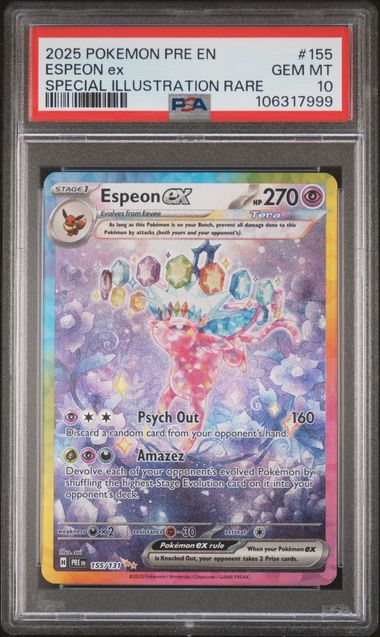 Espeon EX 155/131 - PSA 10