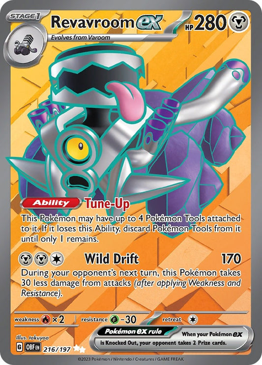 Image for Revavroom ex (216/197) (SV03: Obsidian Flames) - Pokemon