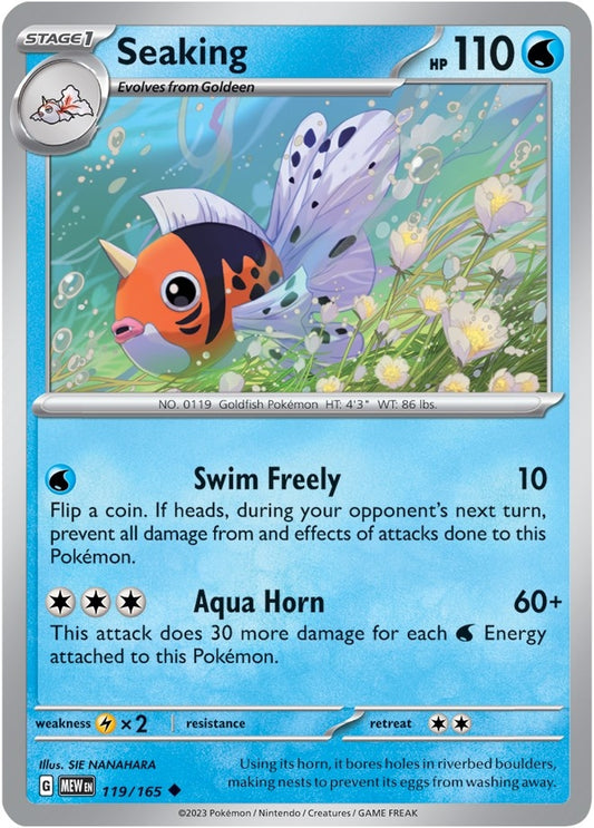 Image for Seaking (119/165) (SV: Scarlet & Violet 151) - Pokemon