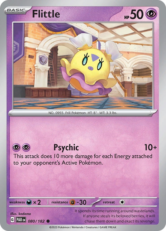 Image for Flittle (080/182) (SV04: Paradox Rift) - Pokemon