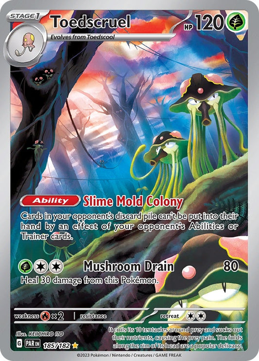 Image for Toedscruel (185/182) (SV04: Paradox Rift) - Pokemon