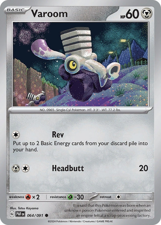 Image for Varoom (064/091) (SV: Paldean Fates) - Pokemon