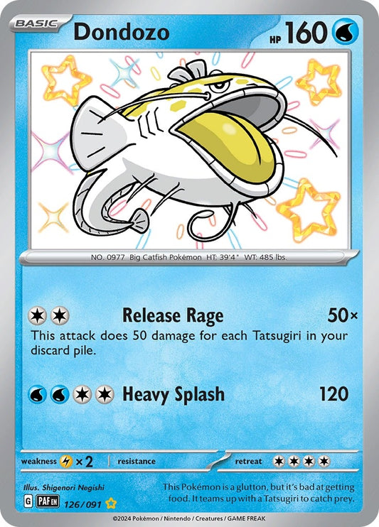 Image for Dondozo (126/091) (SV: Paldean Fates) - Pokemon