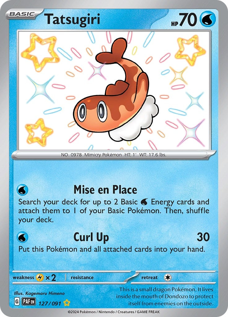 Image for Tatsugiri (127/091) (SV: Paldean Fates) - Pokemon
