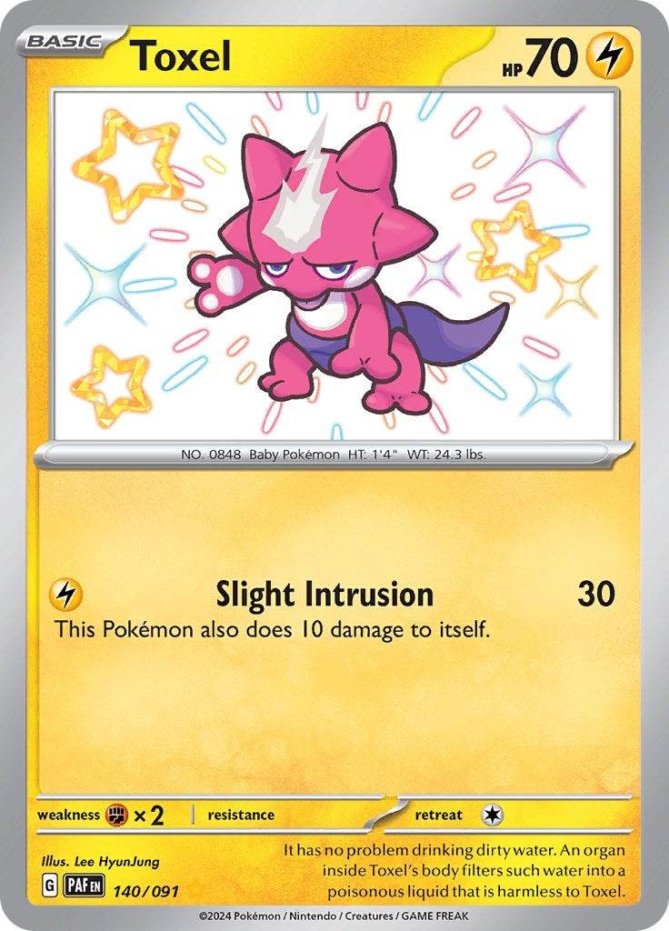 Image for Toxel (140/091) (SV: Paldean Fates) - Pokemon