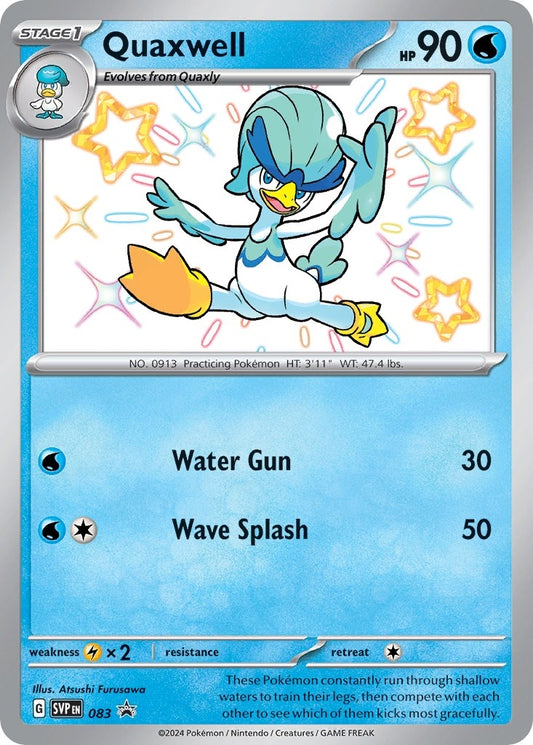 Image for Quaxwell - 083 (083) (SV: Scarlet & Violet Promo Cards) - Pokemon