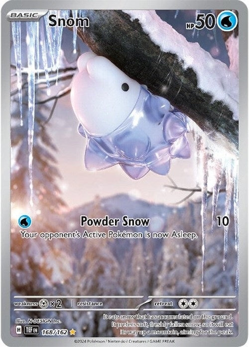 Image for Snom (168/162) (SV05: Temporal Forces) - Pokemon