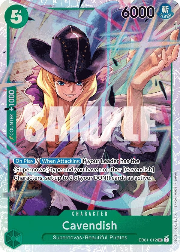 Cavendish (EB01-012) (Extra Booster: Memorial Collection)