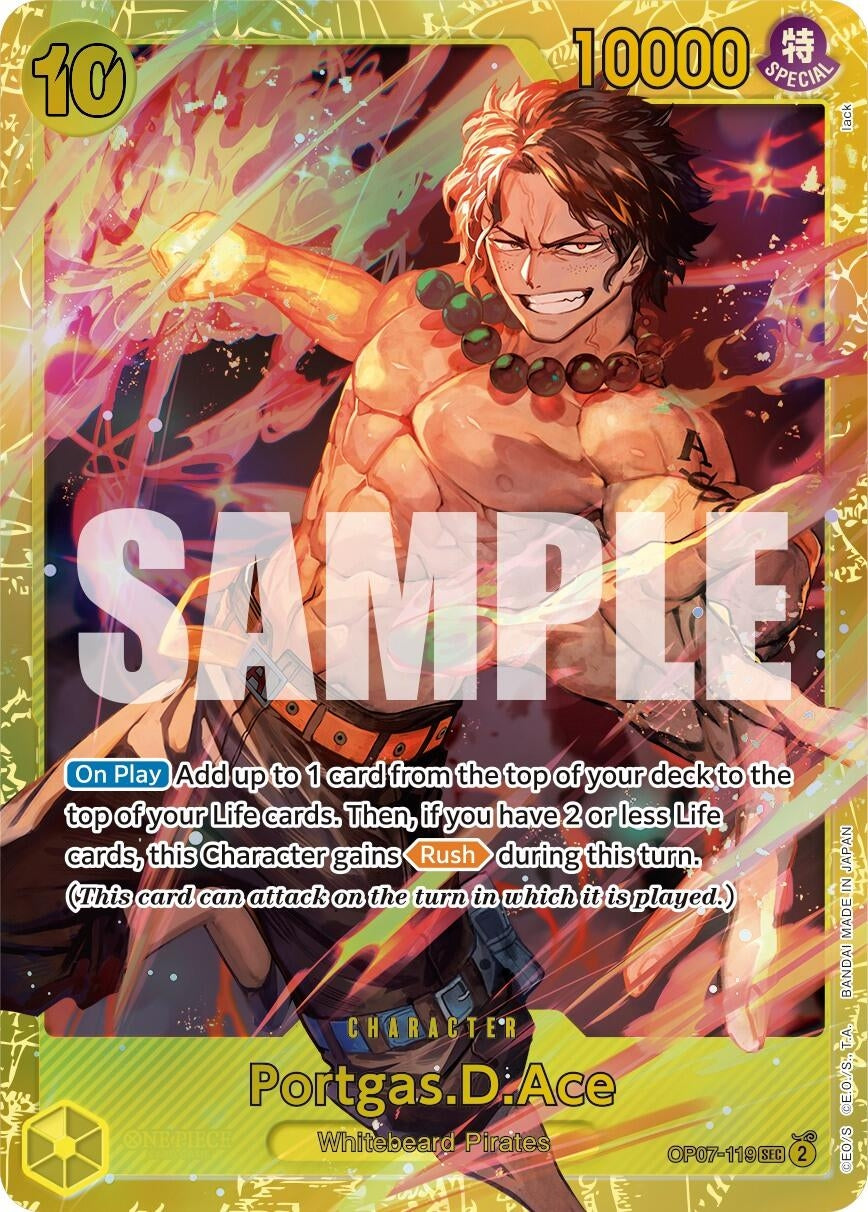 Portgas.D.Ace (119) (OP07-119) (500 Years in the Future)