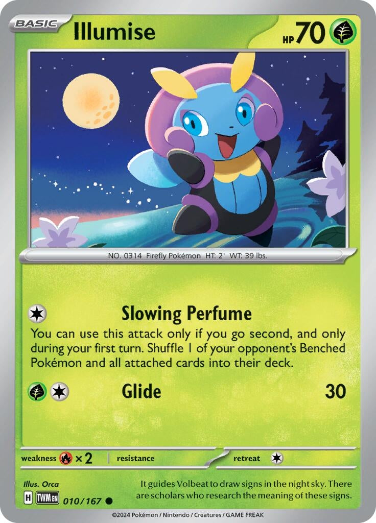Image for Illumise (010/167) (SV06: Twilight Masquerade) - Pokemon