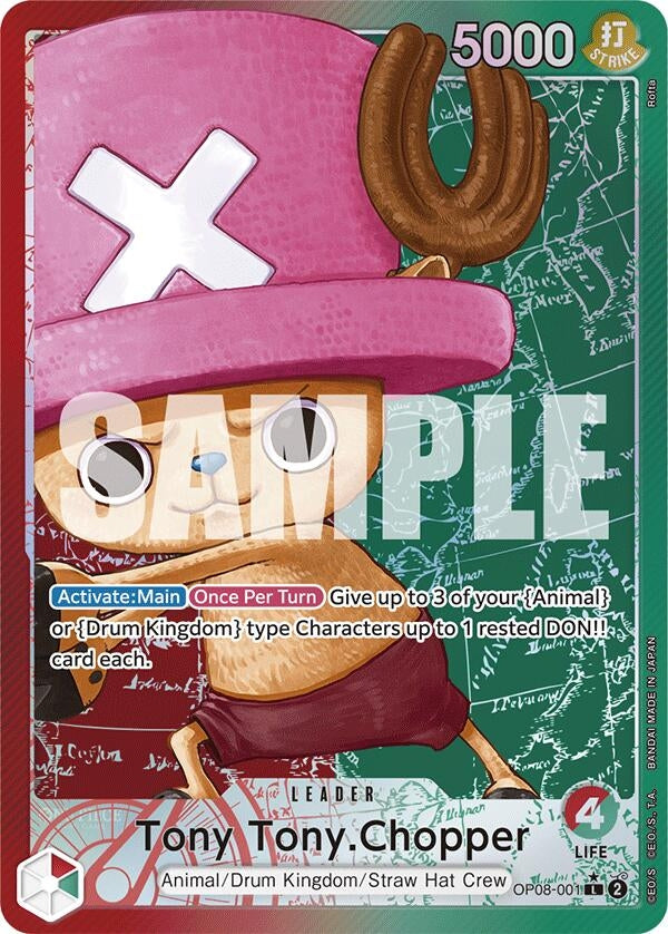 Tony Tony.Chopper (001) (Parallel) (OP08-001) (Two Legends)