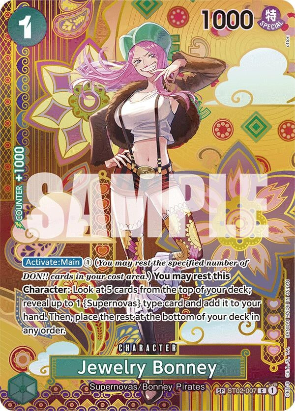 Jewelry Bonney (SP) (ST02-007) (Two Legends)