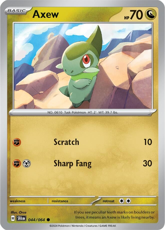 Image for Axew (044/064) (SV: Shrouded Fable) - Pokemon