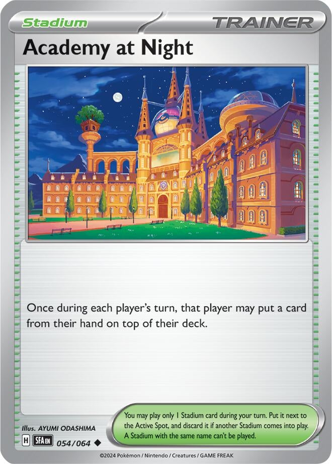 Image for Academy at Night (054/064) (SV: Shrouded Fable) - Pokemon
