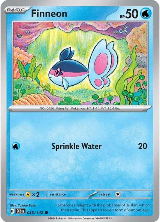 Image for Finneon (035/142) (SV07: Stellar Crown) - Pokemon