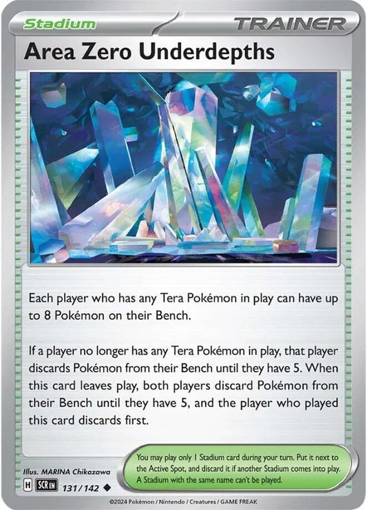 Image for Area Zero Underdepths (131/142) (SV07: Stellar Crown) - Pokemon