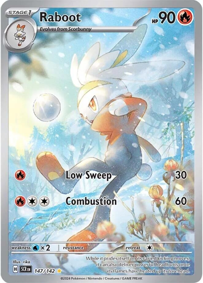 Image for Raboot (147/142) (SV07: Stellar Crown) - Pokemon