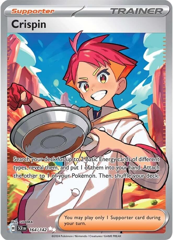 Image for Crispin (164/142) (SV07: Stellar Crown) - Pokemon