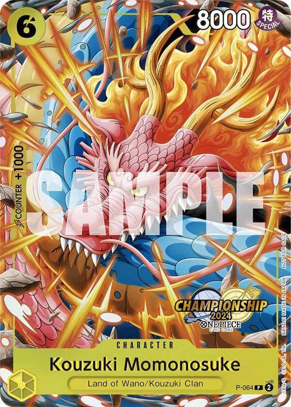 Kouzuki Momonosuke (CS 2024 Event Pack) (P-064) (One Piece Promotion Cards)