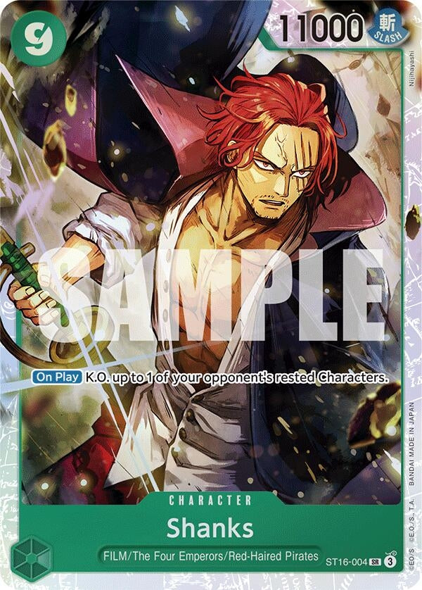 Shanks (ST16-004) (ST-16: Starter Deck 16 GREEN Uta)