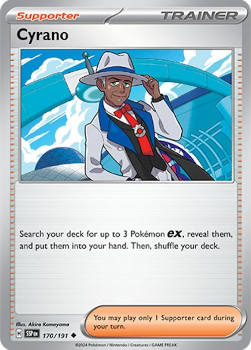 Image for Cyrano (170/191) (SV08: Surging Sparks) - Pokemon