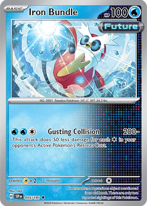 Image for Iron Bundle (055/191) (SV08: Surging Sparks) (SSP) - Pokemon