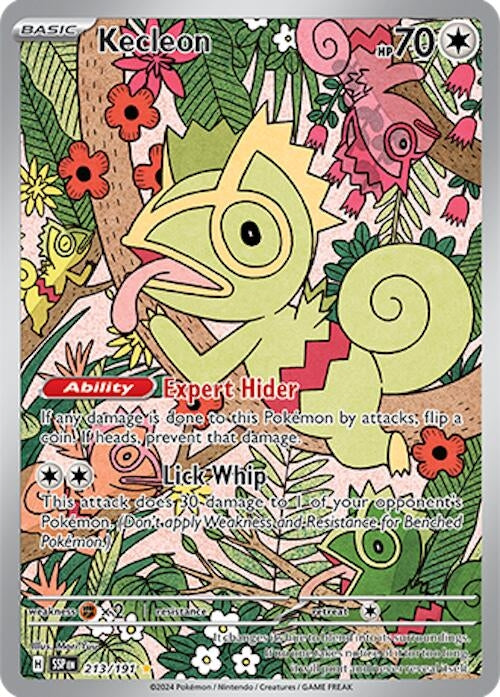 Image for Kecleon (213/191) (SV08: Surging Sparks) - Pokemon