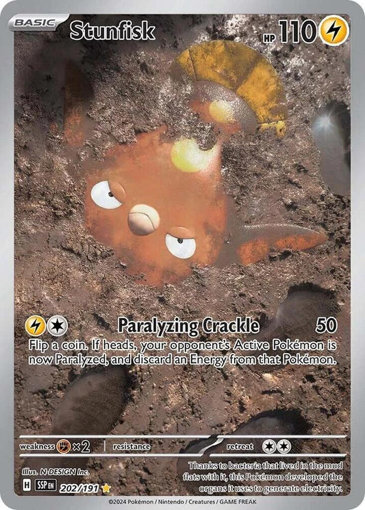 Stunfisk - 202/191 - SV08: Surging Sparks (SSP)