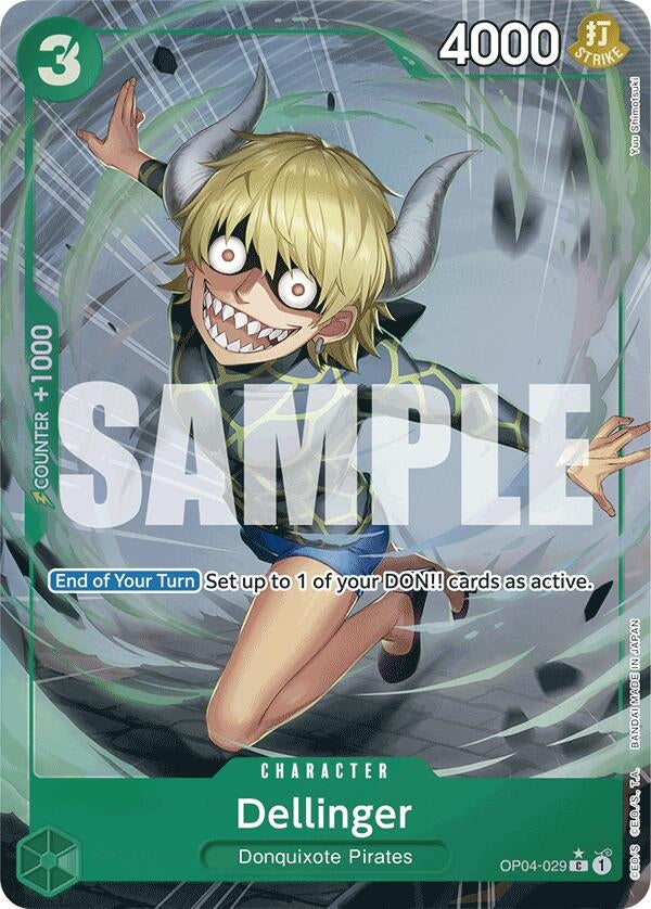 Dellinger (Full Art) (OP04-029) (Premium Booster -The Best-)