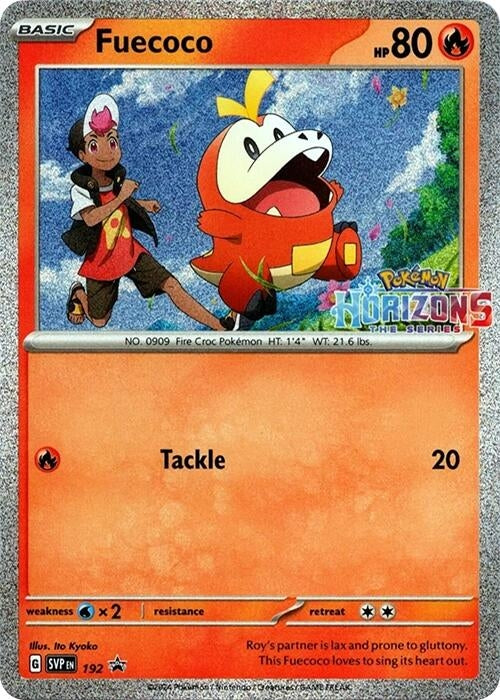 Image for Fuecoco - 192 (192) (SV: Scarlet & Violet Promo Cards) - Pokemon