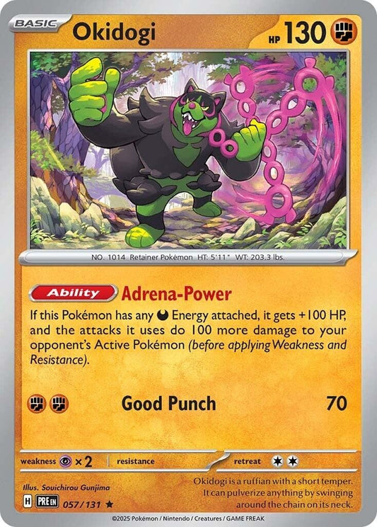 Image for Okidogi (057/131) (SV: Prismatic Evolutions) - Pokemon