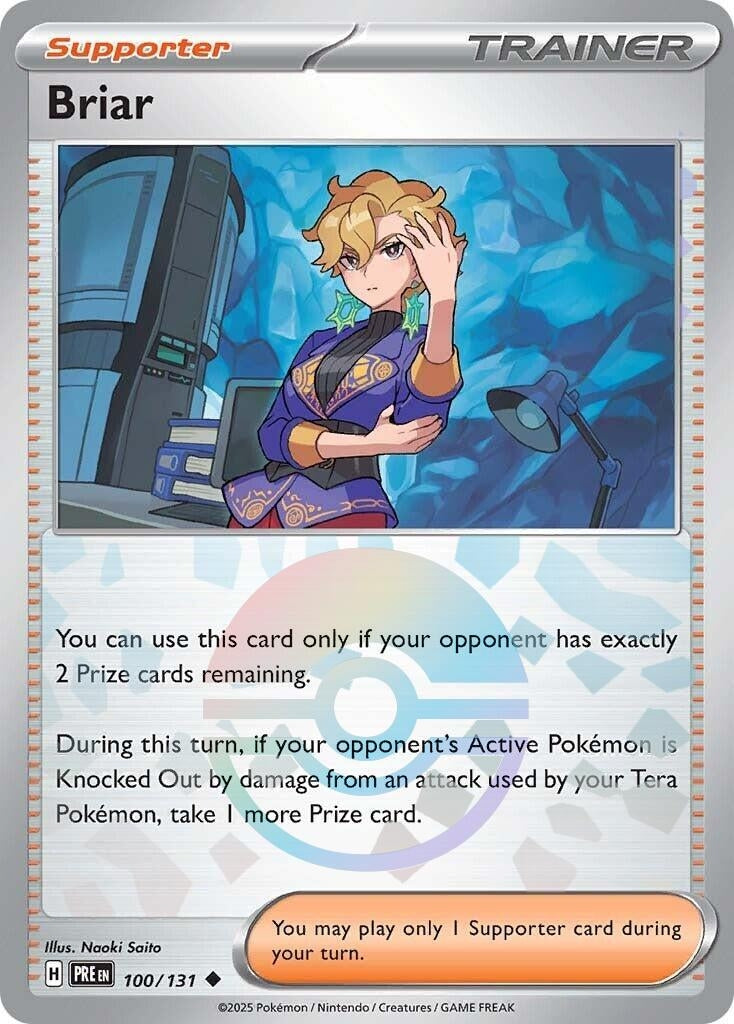 Image for Briar (Poke Ball Pattern) (100/131) (SV: Prismatic Evolutions) - Pokemon