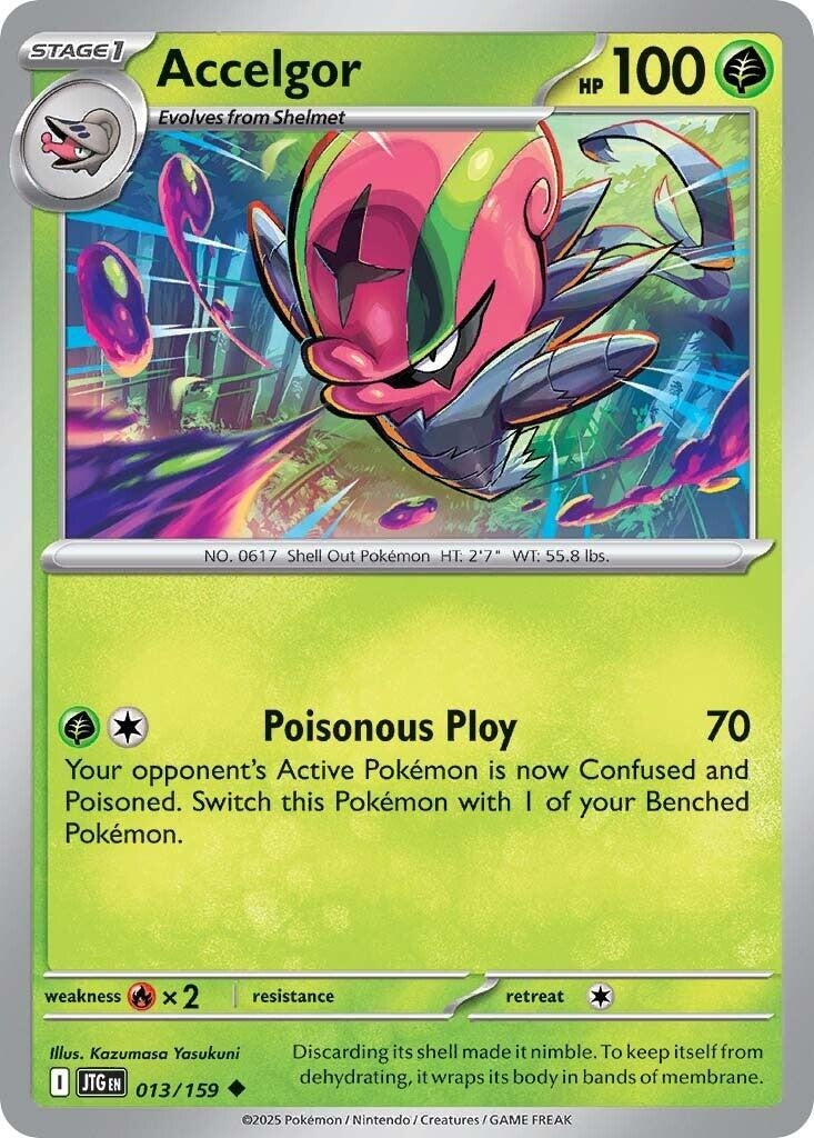 Image for Accelgor (013/159) (SV09: Journey Together) - Pokemon