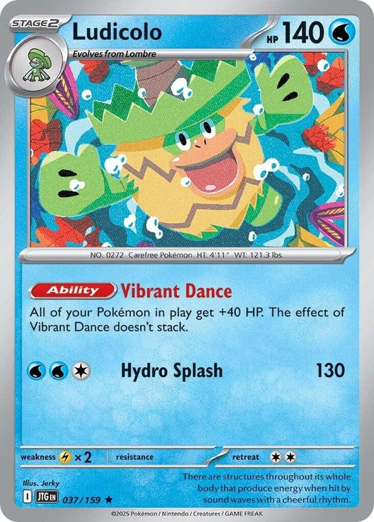 Image for Ludicolo (037/159) (SV09: Journey Together) - Pokemon