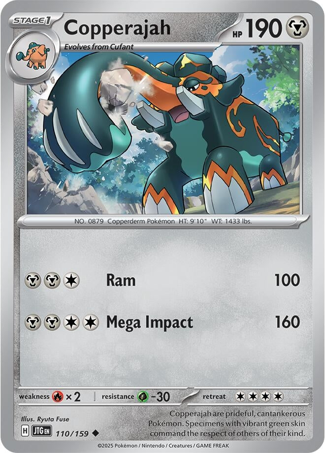Image for Copperajah (110/159) (SV09: Journey Together) - Pokemon