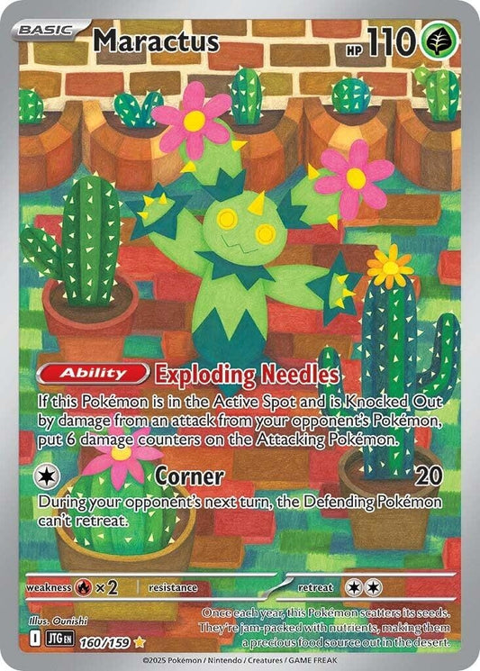 Image for Maractus (160/159) (SV09: Journey Together) - Pokemon