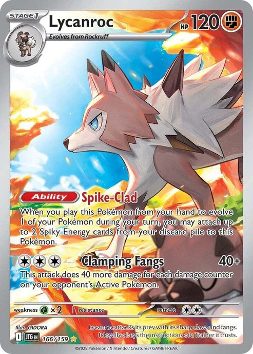 Lycanroc - 166/159 - SV09: Journey Together (SV09)