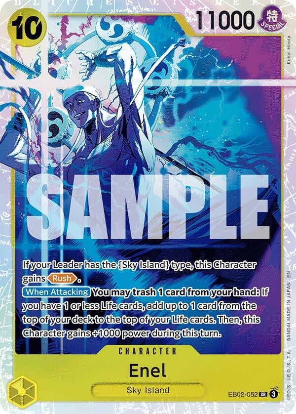 Enel (EB02-052) (Extra Booster: Anime 25th Collection)