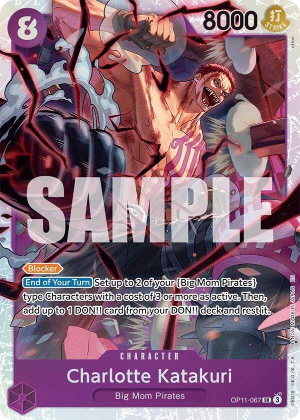 Image for Charlotte Katakuri (067) (OP11-067) (A Fist of Divine Speed) (OP11) - One Piece Card Game