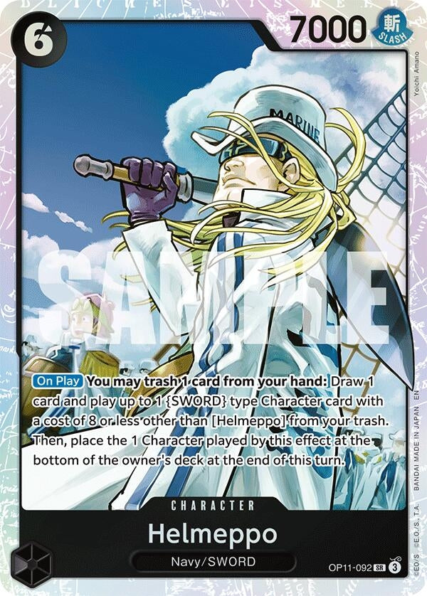 Image for Helmeppo (OP11-092) (A Fist of Divine Speed) (OP11) - One Piece Card Game