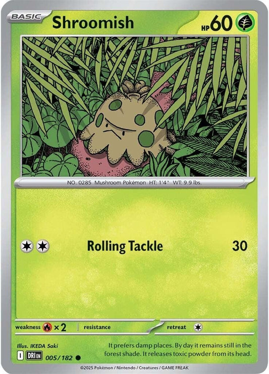 Image for Shroomish (005/182) (SV10: Destined Rivals) - Pokemon