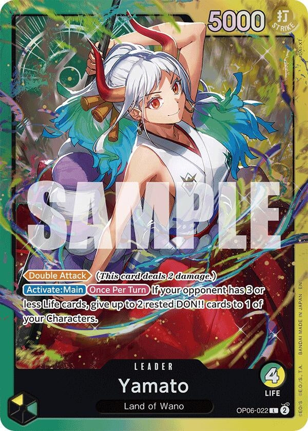 Yamato (OP06-022) (OP06-022) (ST-28: Starter Deck 28 GREEN/YELLOW Yamato)