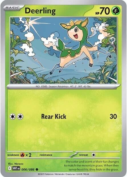 Image for Deerling (006/086) (SV: White Flare) - Pokemon