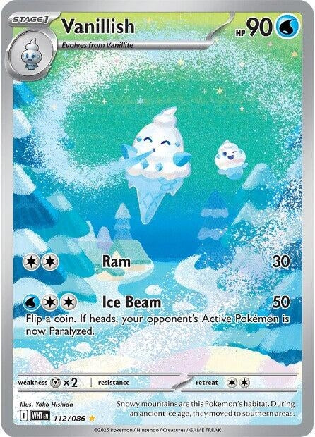 Image for Vanillish (112/086) (SV: White Flare) - Pokemon