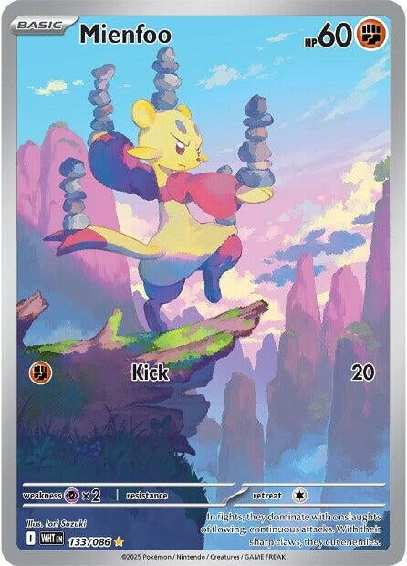 Image for Mienfoo (133/086) (SV: White Flare) - Pokemon