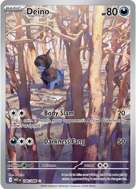 Image for Deino (146/086) (SV: White Flare) - Pokemon
