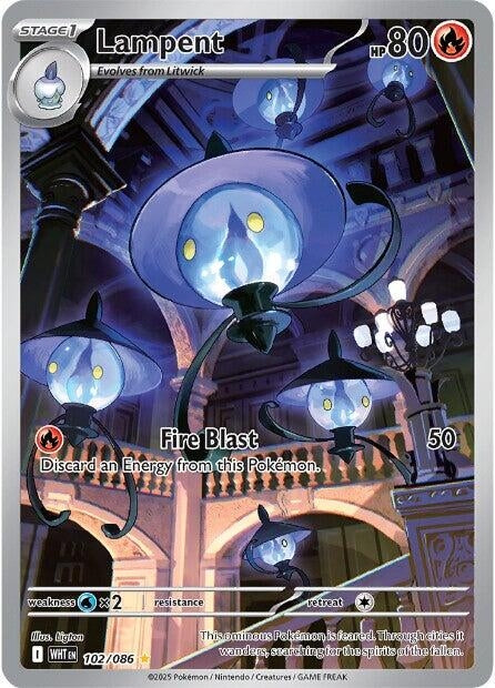 Image for Lampent (102/086) (SV: White Flare) - Pokemon